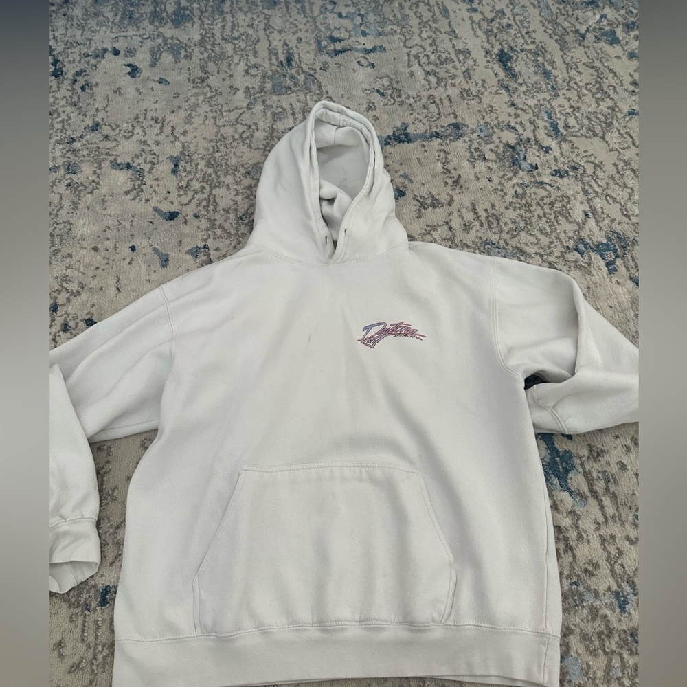brandy oversized graphic hoodie